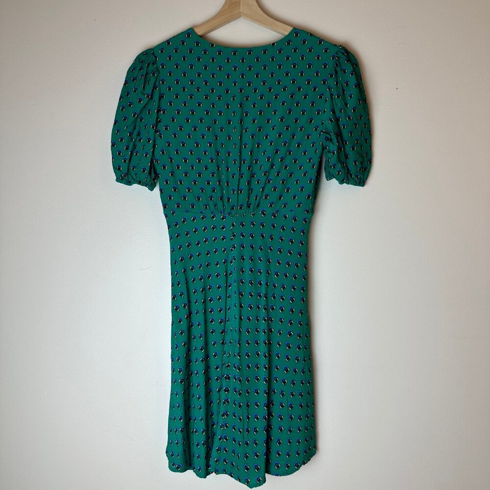 STAUD Milla Mini Dress in Vine Calico - Picture 6 of 10